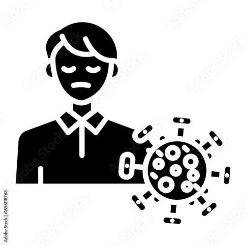 Infected Person Icon