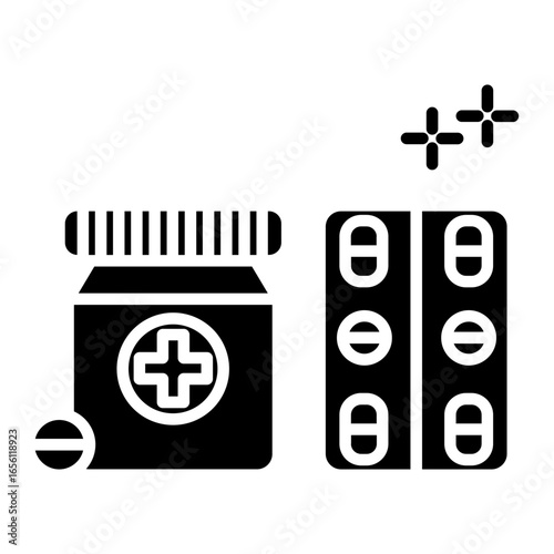 Antibiotic Pills Icon
