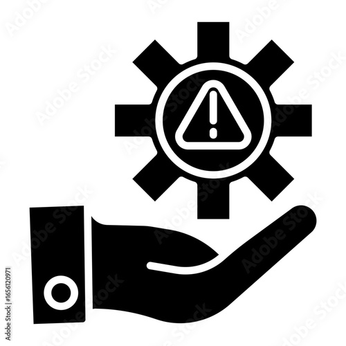 Risk Management Icon