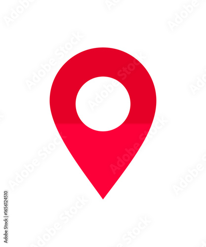red map pointer