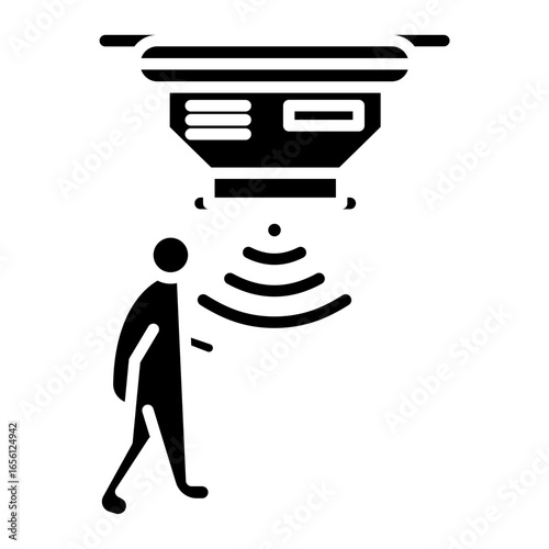 Motion Detector Icon