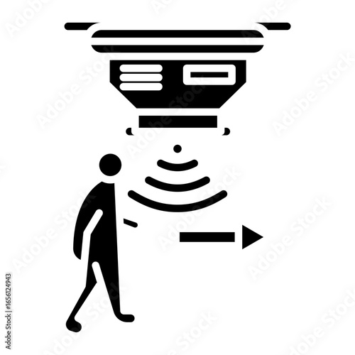 Motion Sensor Icon