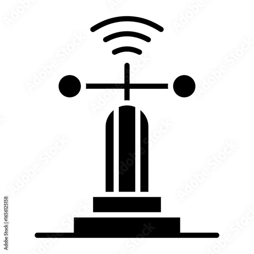 Wind Speed Sensor Icon