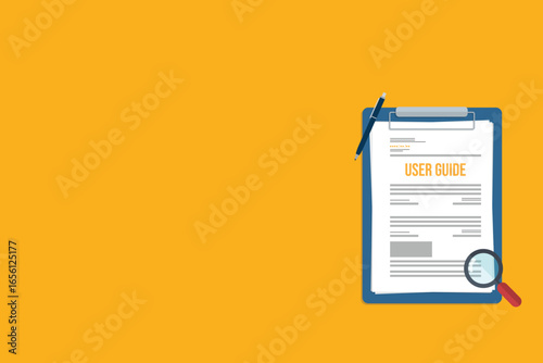 user guide document	