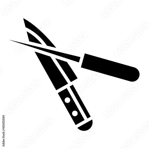 Sharpening Knife Icon