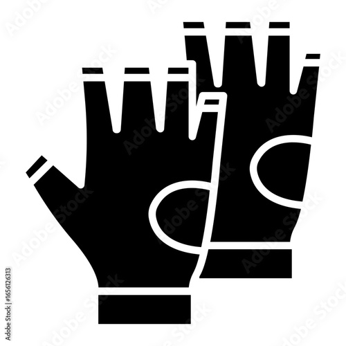 Fitness Gloves Icon