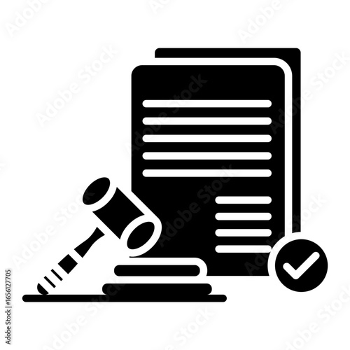 Legal Compliance Icon