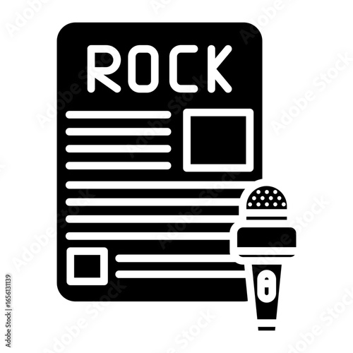 Rock Documentary Icon