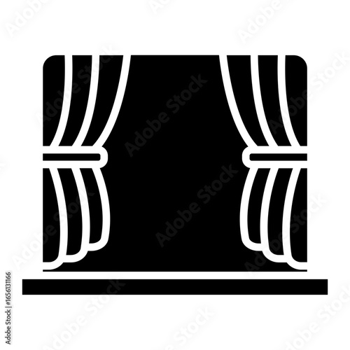 Stage Curtain Icon