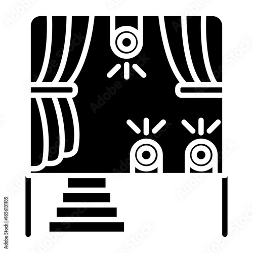 Stage Lights Icon
