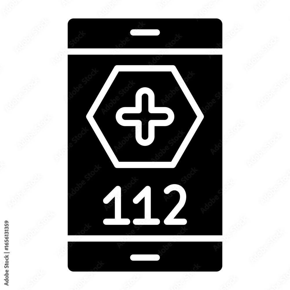 Obraz premium Emergency Helpline Icon
