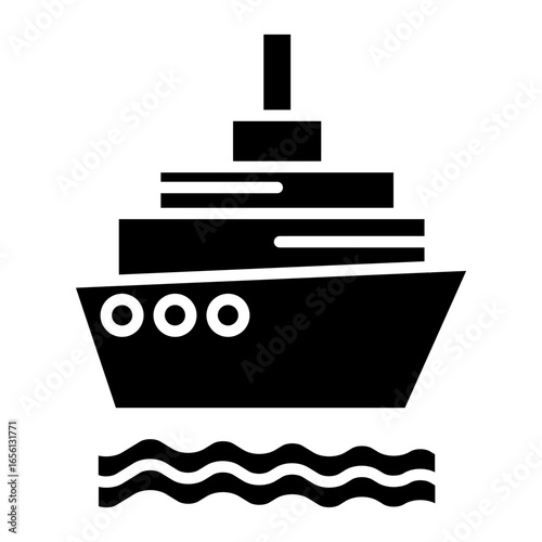 Cruise Ship Icon