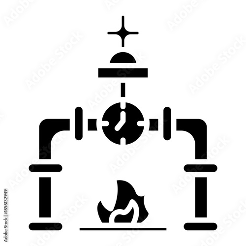 Gas Meter Icon