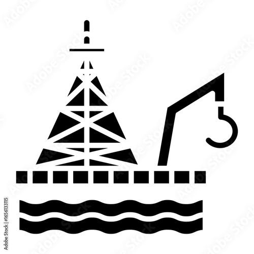 Oil Rig Icon