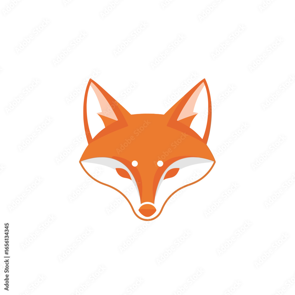Obraz premium ICON HEAD FOX VEKTOR