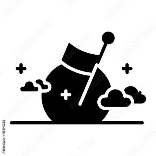 Goal Flag Icon