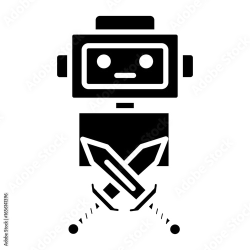 Robot Combat Icon