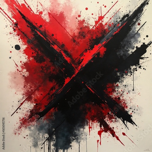 grunge ink splat