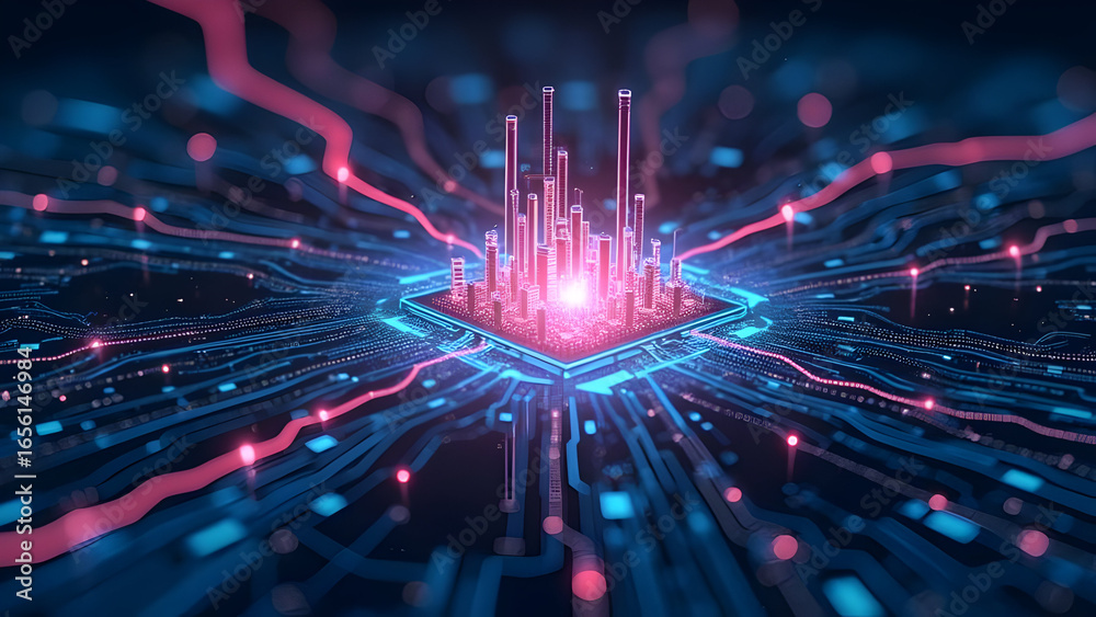 Obraz premium Transcendent Projections Exceeding Analytical Boundaries - 50