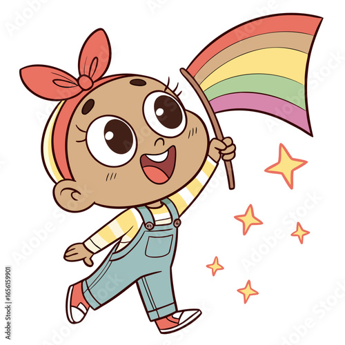 Children's Doll / Cute Character,
Generic illustration without trademarks.