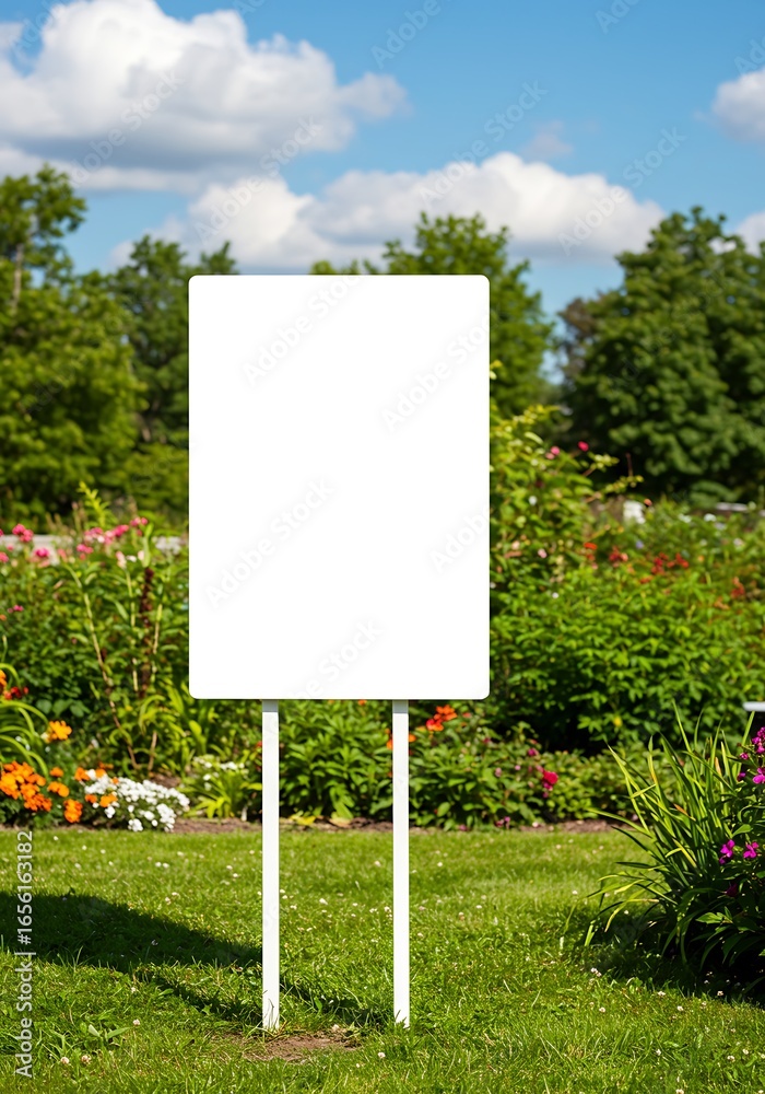 Fototapeta premium Blank Canvas, Summer Bloom