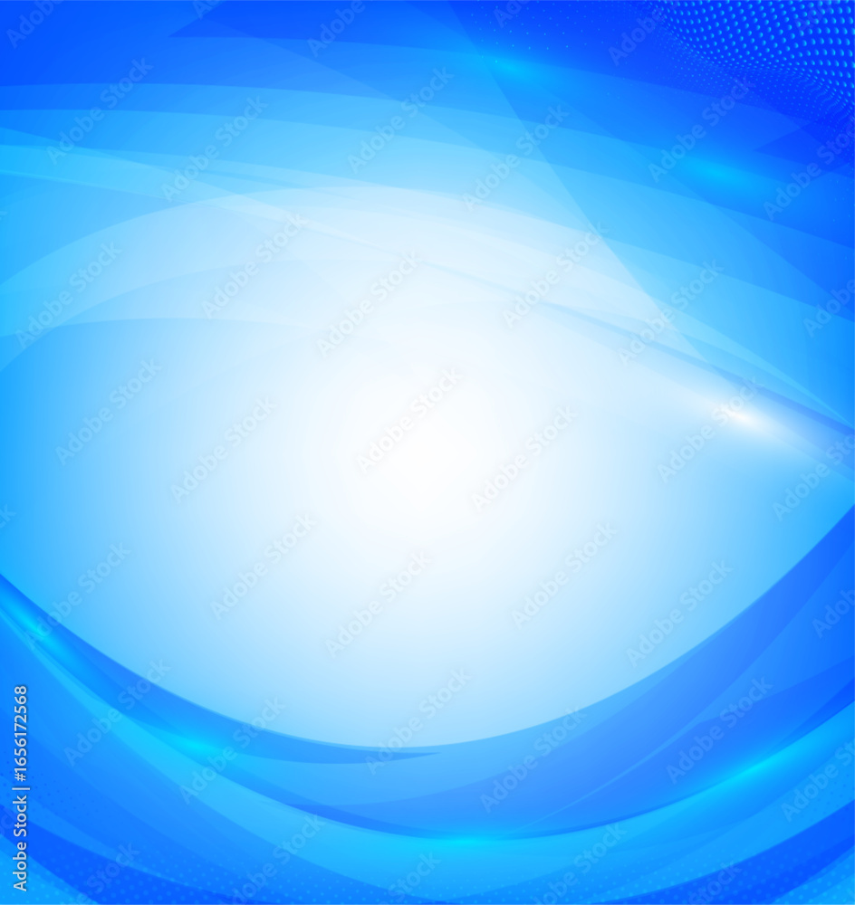 Obraz premium abstract blue wave background