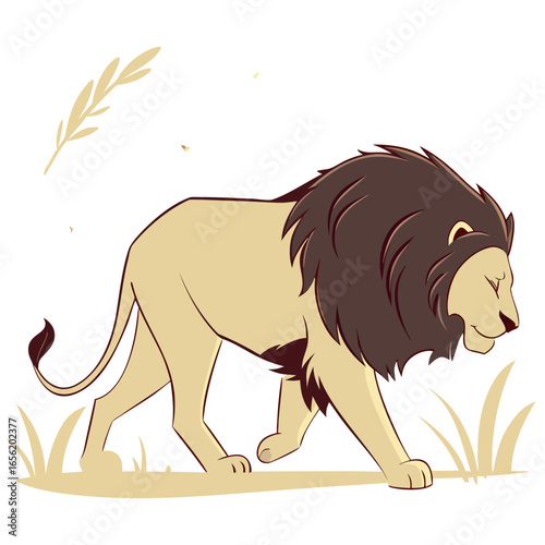 lion vector illustration