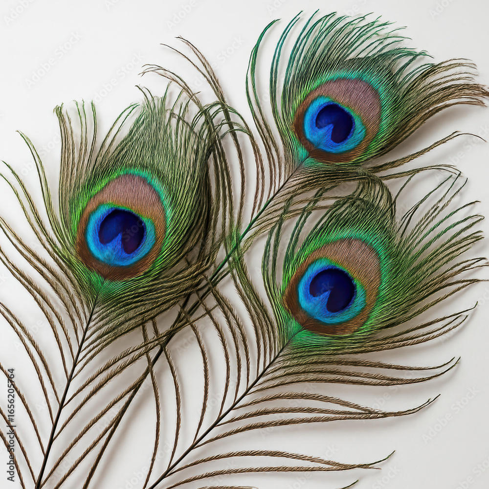 Obraz premium Peacock feathers