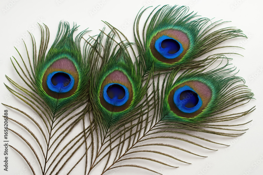 Fototapeta premium Peacock feathers