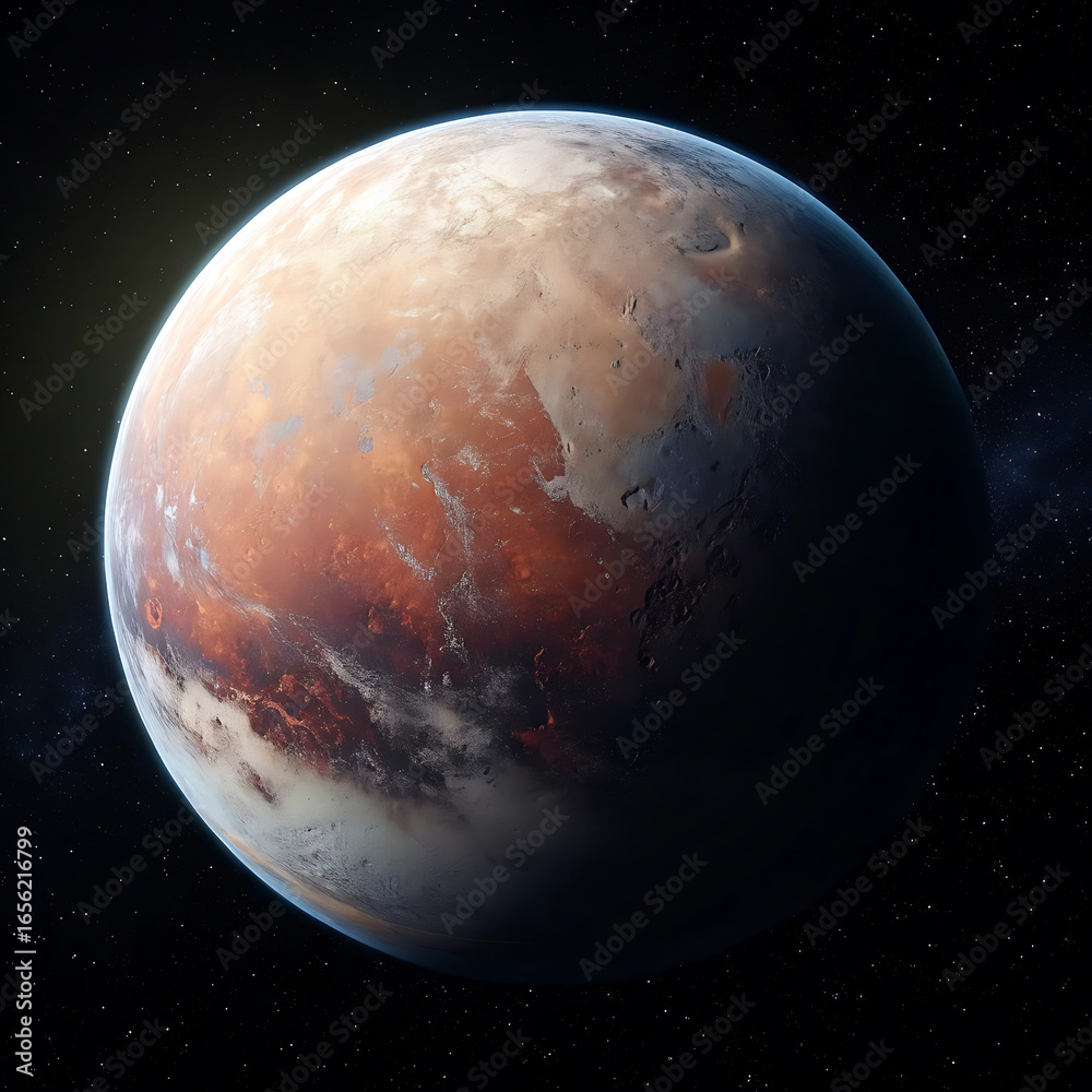 Fototapeta premium planet in space