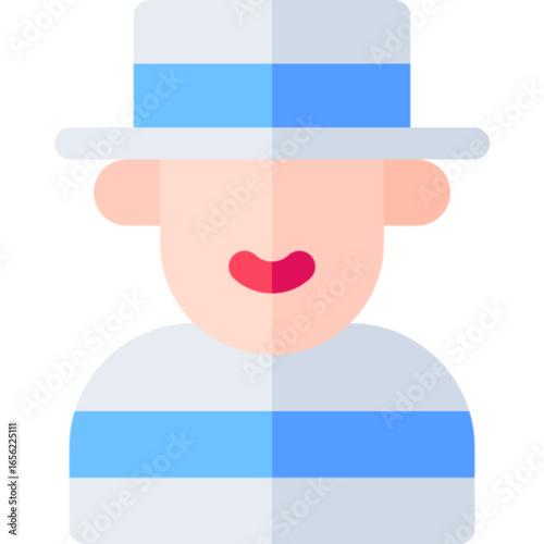 Gondolier Rowing Icon
