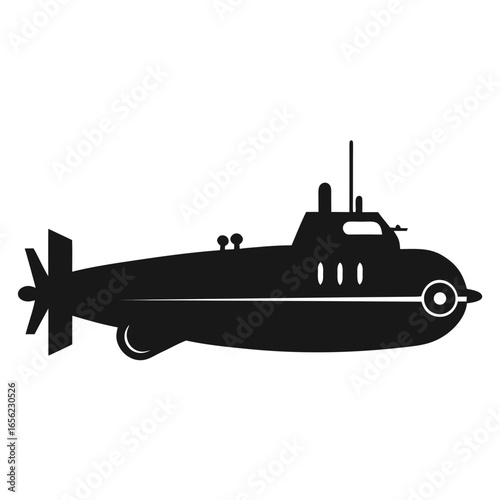 Submarine Illustration