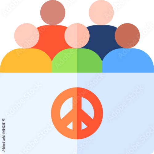 Protest Sign Icon