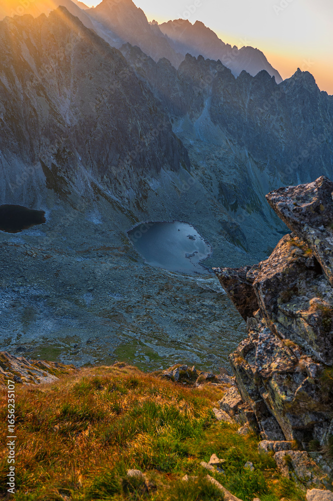 Obraz premium The Mlynicka Valley, Tatra Mountains, Slovakia.