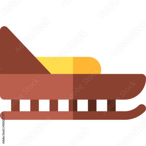 Sled Winter Icon