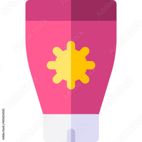 Sunscreen Protection Icon