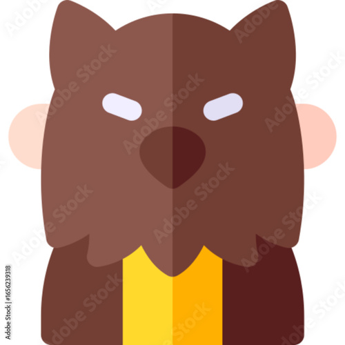 Halloween Werewolf Monster Character