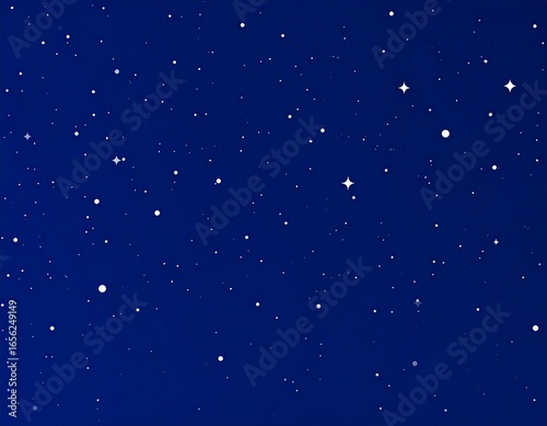 星降る夜空のきらめき