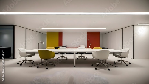 Bold Minimalism – Futuristic Minimal Workspace