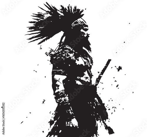 Native American warrior