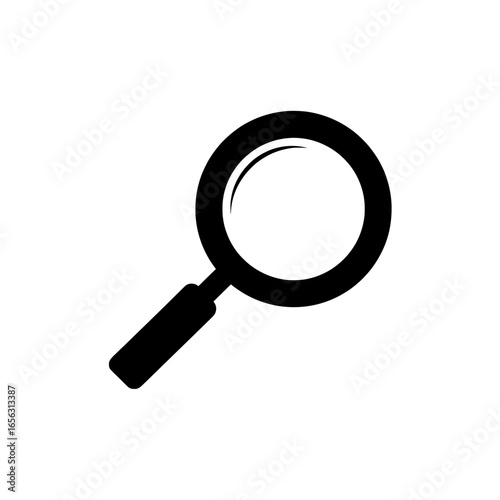 Discover opportunities with this iconic magnifying glass symbol, representing research, analysis, and finding clarity.