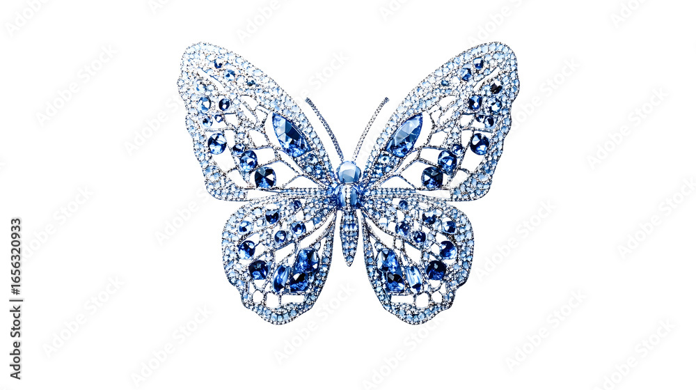 Fototapeta premium blue butterfly png