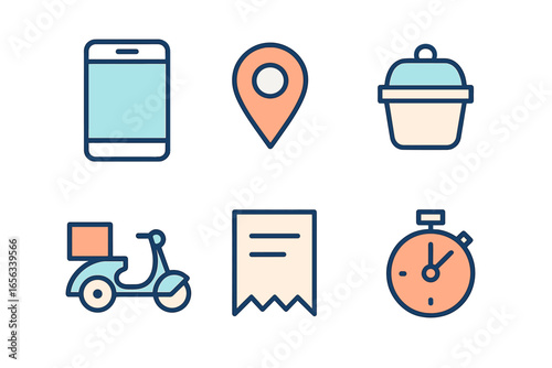 Delivery Service Icons