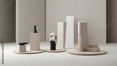  Bold Minimalism – Futuristic Minimal Product Display