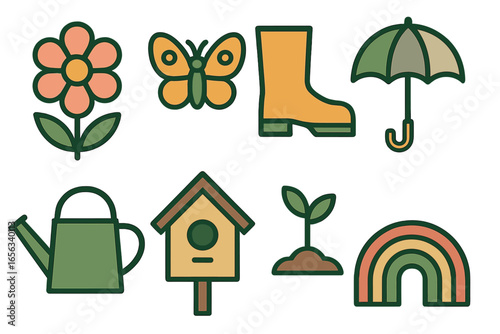 Spring Garden Elements