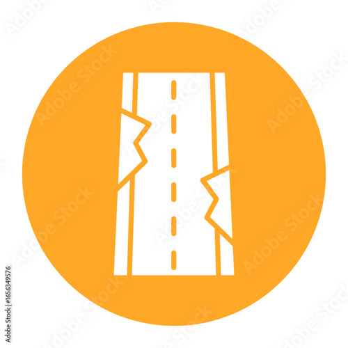 Road Crack Icon
