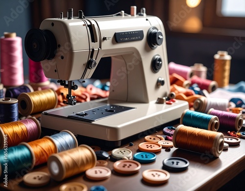 ewing machine in workshop