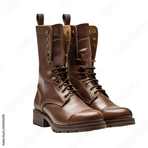 The boot, transparent background, your go-to shoe for adventure travel