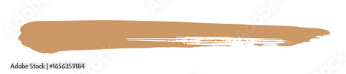 Beige brush stroke.