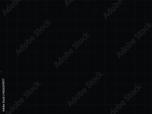 Black Tech Grid Background with Soft Indigo Lines